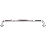 224 mm Center-to-Center Polished Chrome Tiffany Cabinet Pull
