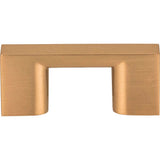 32 mm Center-to-Center Satin Bronze Square Sutton Cabinet Bar Pull