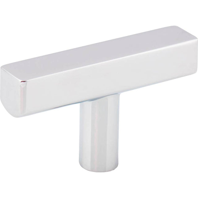 Jeffrey Alexander - 2'' Polished Chrome Dominique Cabinet ''T'' Knob - Polished Chrome