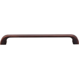 224 mm Center-to-Center Brushed Oil Rubbed Bronze Square Marlo Cabinet Pull