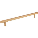 Jeffrey Alexander - 12'' Center-to-Center Satin Bronze Square Dominique Appliance Handle - Satin Bronze
