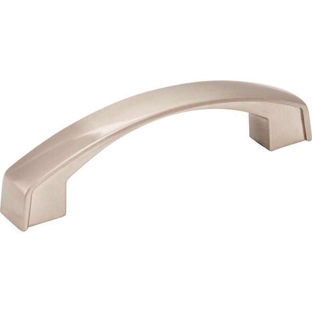 Jeffrey Alexander - 96 mm Center-to-Center Satin Nickel Merrick Cabinet Pull - Satin Nickel