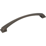 Jeffrey Alexander - 192 mm Center-to-Center Brushed Pewter Arched Roman Cabinet Pull - Brushed Pewter