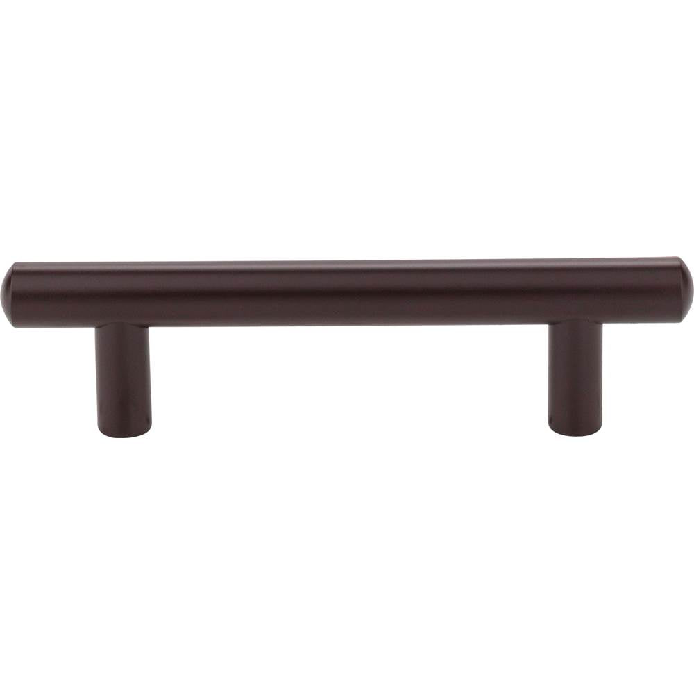 96 mm Center-to-Center Dark Bronze Key Largo Cabinet Bar Pull