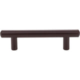 96 mm Center-to-Center Dark Bronze Key Largo Cabinet Bar Pull