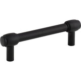 Jeffrey Alexander - 96 mm Center-to-Center Matte Black Hayworth Cabinet Bar Pull - Matte Black