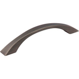 Jeffrey Alexander - 128 mm Center-to-Center Brushed Pewter Flared Philip Cabinet Pull - Brushed Pewter