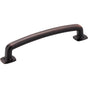 Jeffrey Alexander - 128 mm Center-to-Center Brushed Oil Rubbed Bronze Belcastel 1 Cabinet Pull - Brushed Oil Rubbed Bronze