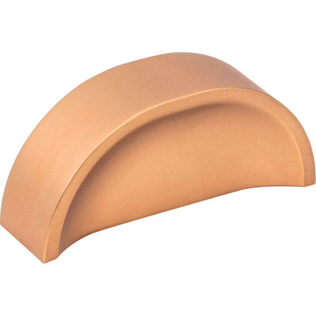 Jeffrey Alexander - 32 mm Center-to-Center Satin Bronze Elara Cabinet Pinch Pull - Satin Bronze