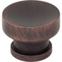 Jeffrey Alexander - 1-1/4'' Diameter Brushed Oil Rubbed Bronze Elara Cabinet Knob - Brushed Oil Rubbed Bronze