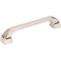 Jeffrey Alexander - 128 mm Center-to-Center Polished Nickel Square Marlo Cabinet Pull - Polished Nickel