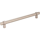 Jeffrey Alexander - 192 mm Center-to-Center Satin Nickel Key Grande Cabinet Bar Pull - Satin Nickel