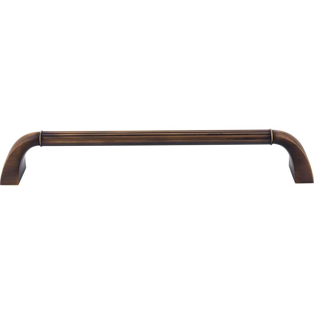 12'' Center-to-Center Antique Brushed Satin Brass Cordova Appliance Handle