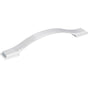 Jeffrey Alexander - 160 mm Center-to-Center Polished Chrome Strap Mirada Cabinet Pull - Polished Chrome