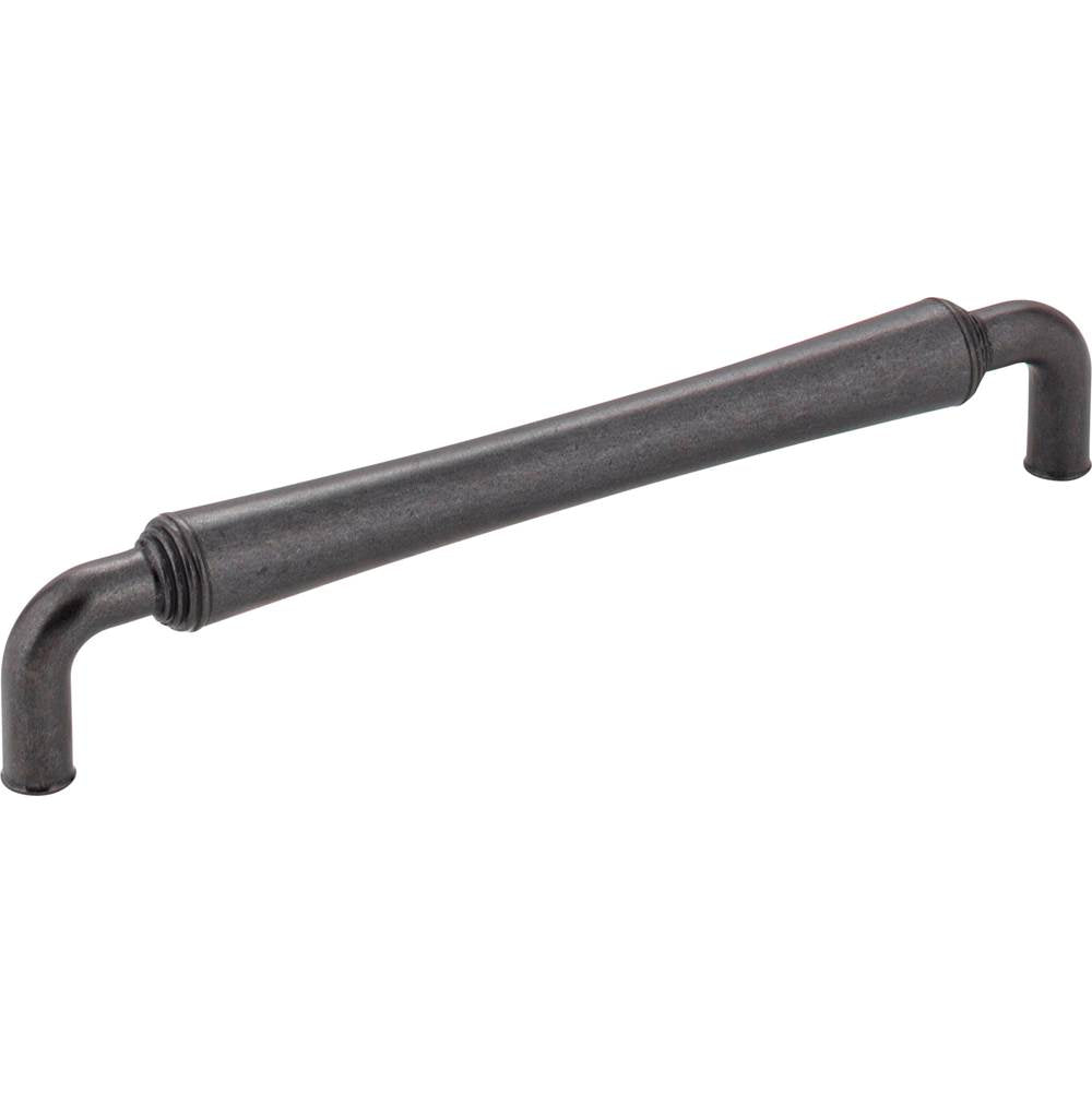 Jeffrey Alexander - 160 mm Center-to-Center Gun Metal Barrel Bremen 2 Cabinet Pull - Gun Metal