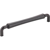 Jeffrey Alexander - 160 mm Center-to-Center Gun Metal Barrel Bremen 2 Cabinet Pull - Gun Metal