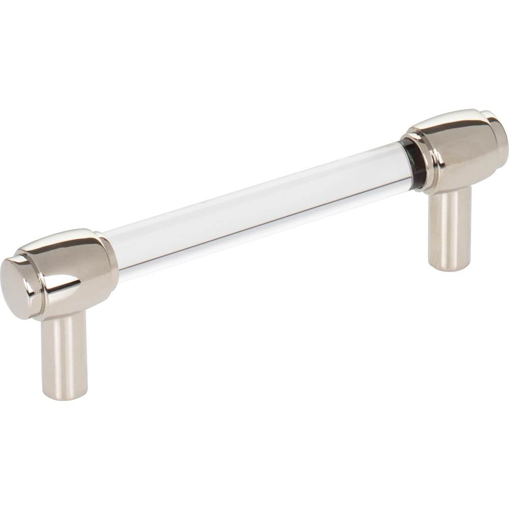 Jeffrey Alexander - 96 mm Center-to-Center Polished Nickel Carmen Cabinet Bar Pull - Polished Nickel
