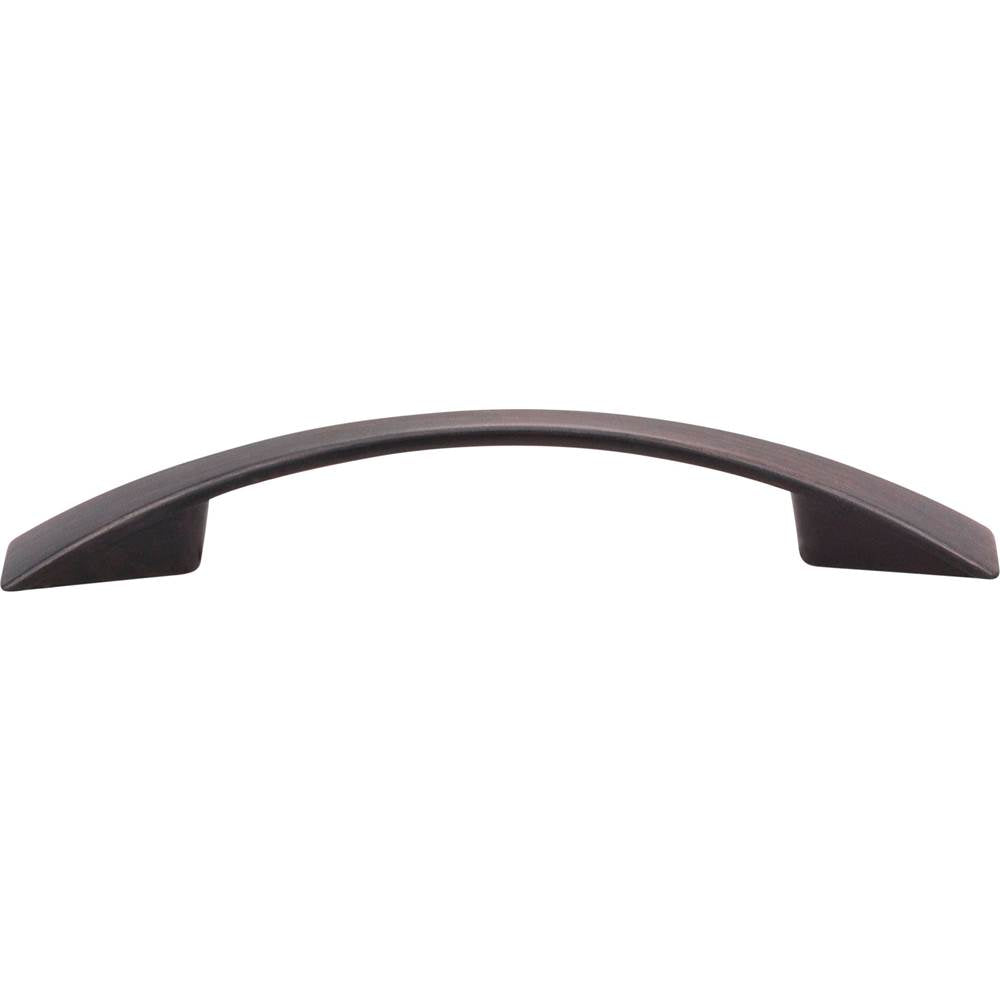96 mm Center-to-Center Brushed Oil Rubbed Bronze Flared Regan Cabinet Pull