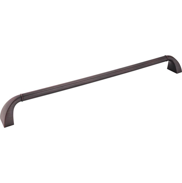 Jeffrey Alexander - 18'' Center-to-Center Brushed Oil Rubbed Bronze Cordova Appliance Handle - Brushed Oil Rubbed Bronze