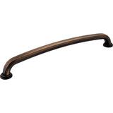 Jeffrey Alexander - 12'' Center-to-Center Antique Brushed Satin Brass Bremen 1 Appliance Handle - Antique Brushed Satin Brass