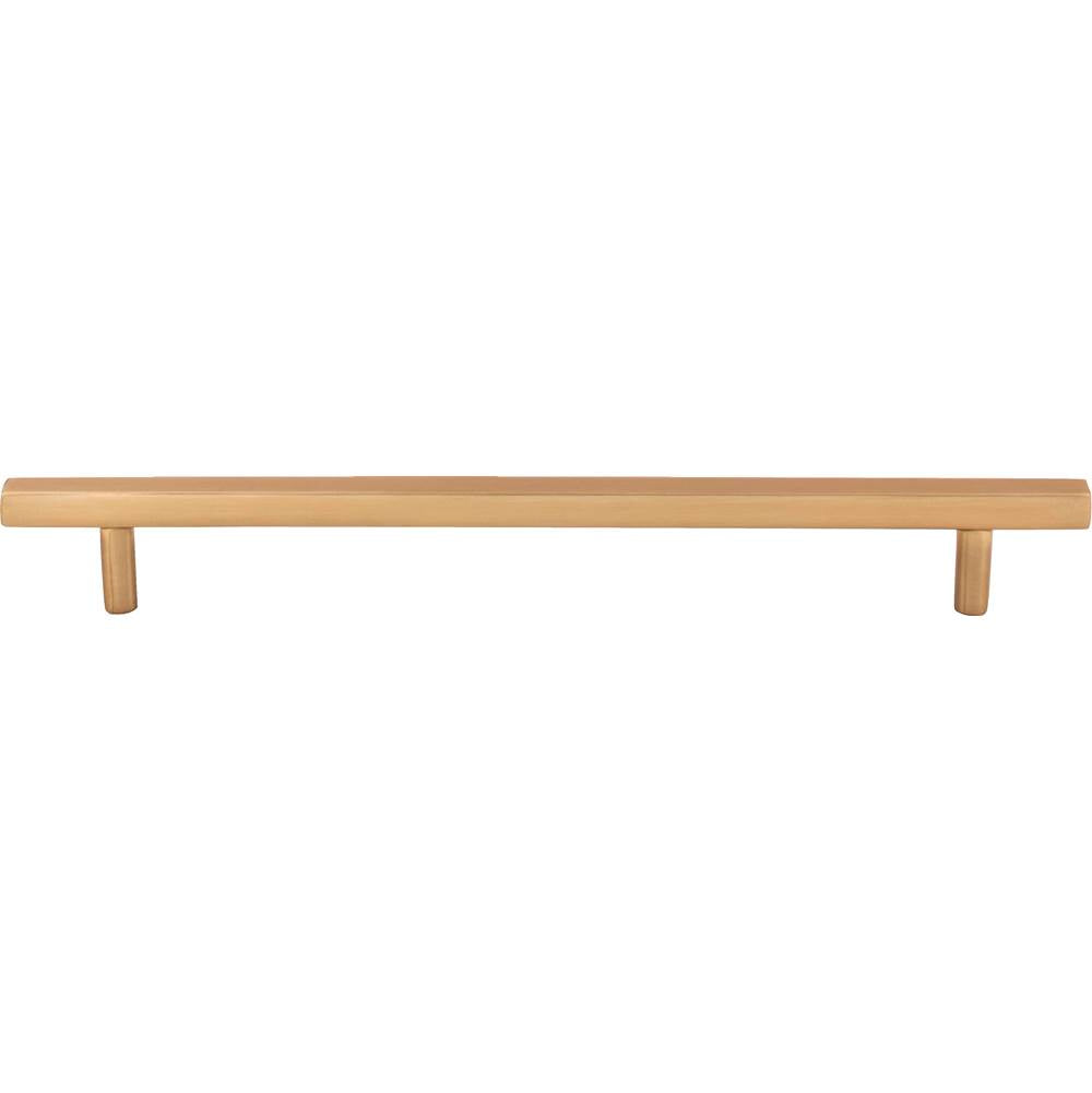 192 mm Center-to-Center Satin Bronze Square Dominique Cabinet Bar Pull