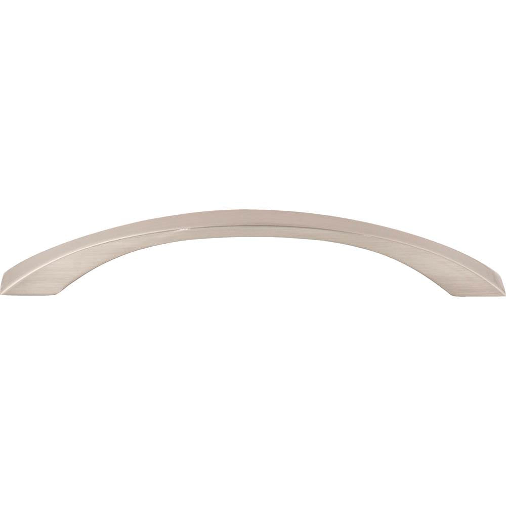 160 mm Center-to-Center Satin Nickel Flared Philip Cabinet Pull