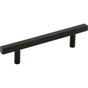 Jeffrey Alexander - 96 mm Center-to-Center Matte Black Square Dominique Cabinet Bar Pull - Matte Black