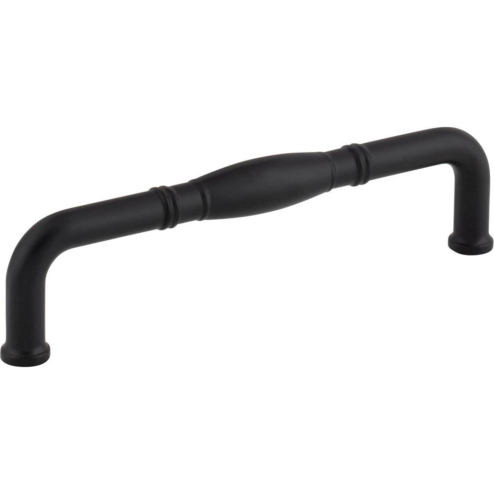 Jeffrey Alexander - 128 mm Center-to-Center Matte Black Durham Cabinet Pull - Matte Black