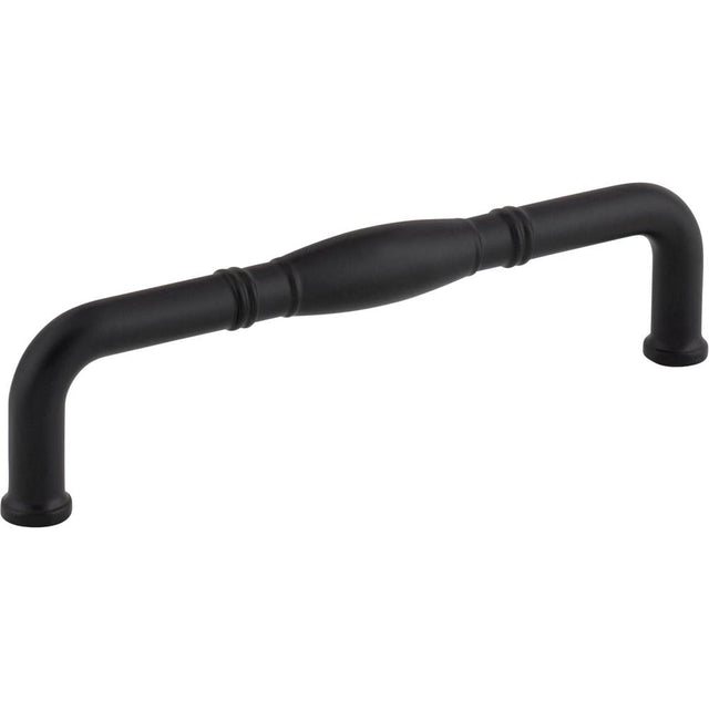 Jeffrey Alexander - 128 mm Center-to-Center Matte Black Durham Cabinet Pull - Matte Black