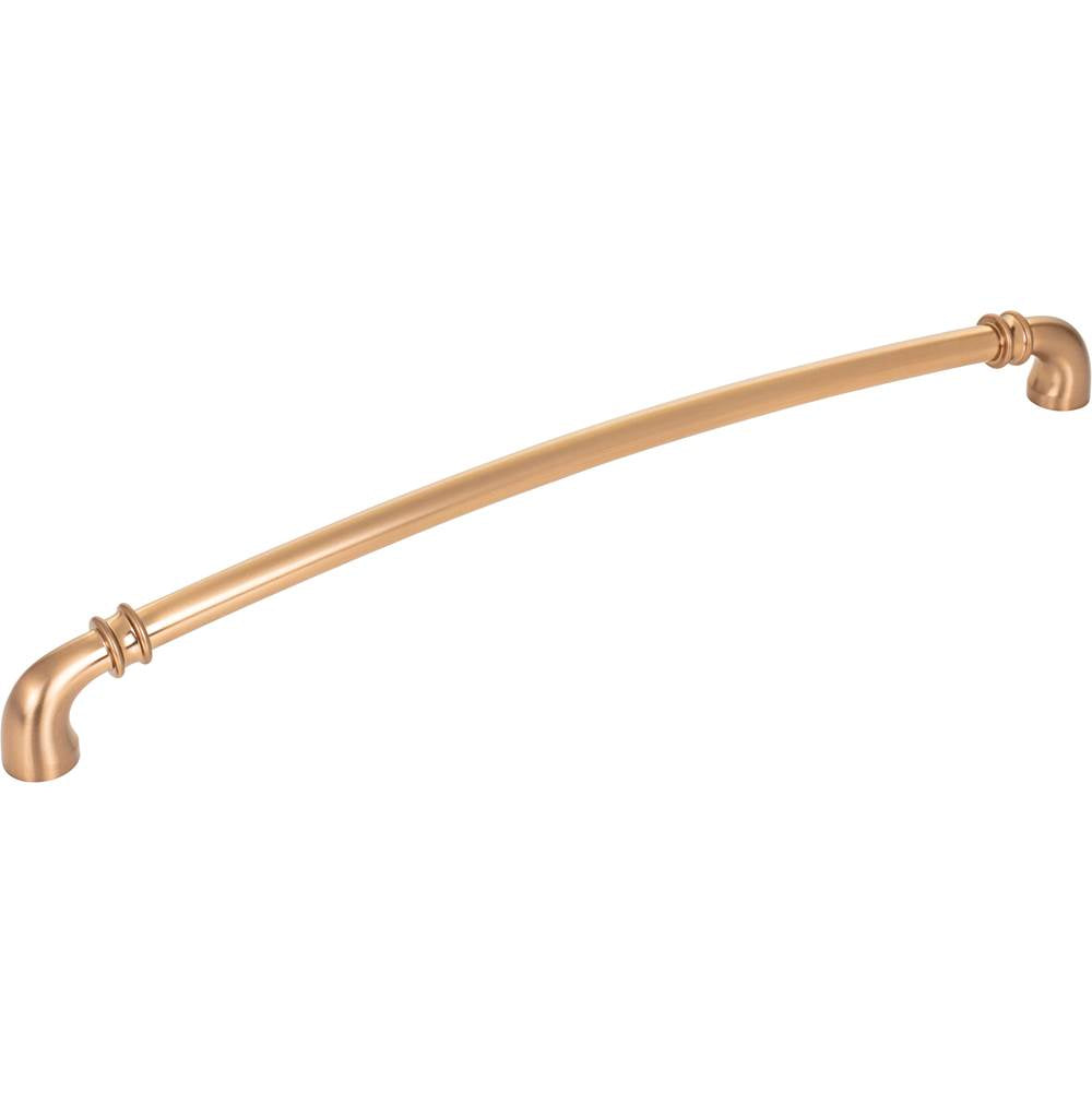Jeffrey Alexander - 305 mm Center-to-Center Satin Bronze Marie Cabinet Pull - Satin Bronze