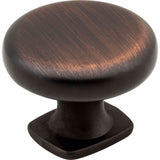 Jeffrey Alexander - 1-3/8'' Diameter Brushed Oil Rubbed Bronze Belcastel 1 Cabinet Knob - Brushed Oil Rubbed Bronze