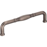 Jeffrey Alexander - 128 mm Center-to-Center Brushed Pewter Durham Cabinet Pull - Brushed Pewter