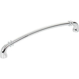 Jeffrey Alexander - 192 mm Center-to-Center Polished Chrome Marie Cabinet Pull - Polished Chrome