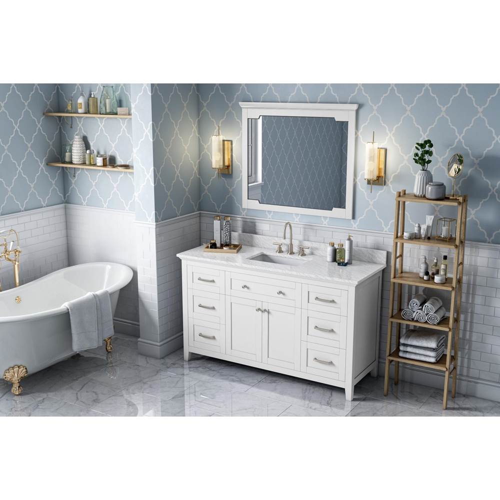 Jeffrey Alexander - 60'' White Chatham Vanity - White