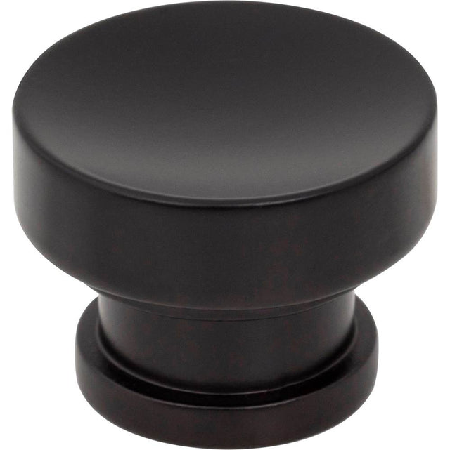 Jeffrey Alexander - 1-1/4'' Diameter Matte Black Elara Cabinet Knob - Matte Black