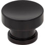 Jeffrey Alexander - 1-1/4'' Diameter Matte Black Elara Cabinet Knob - Matte Black