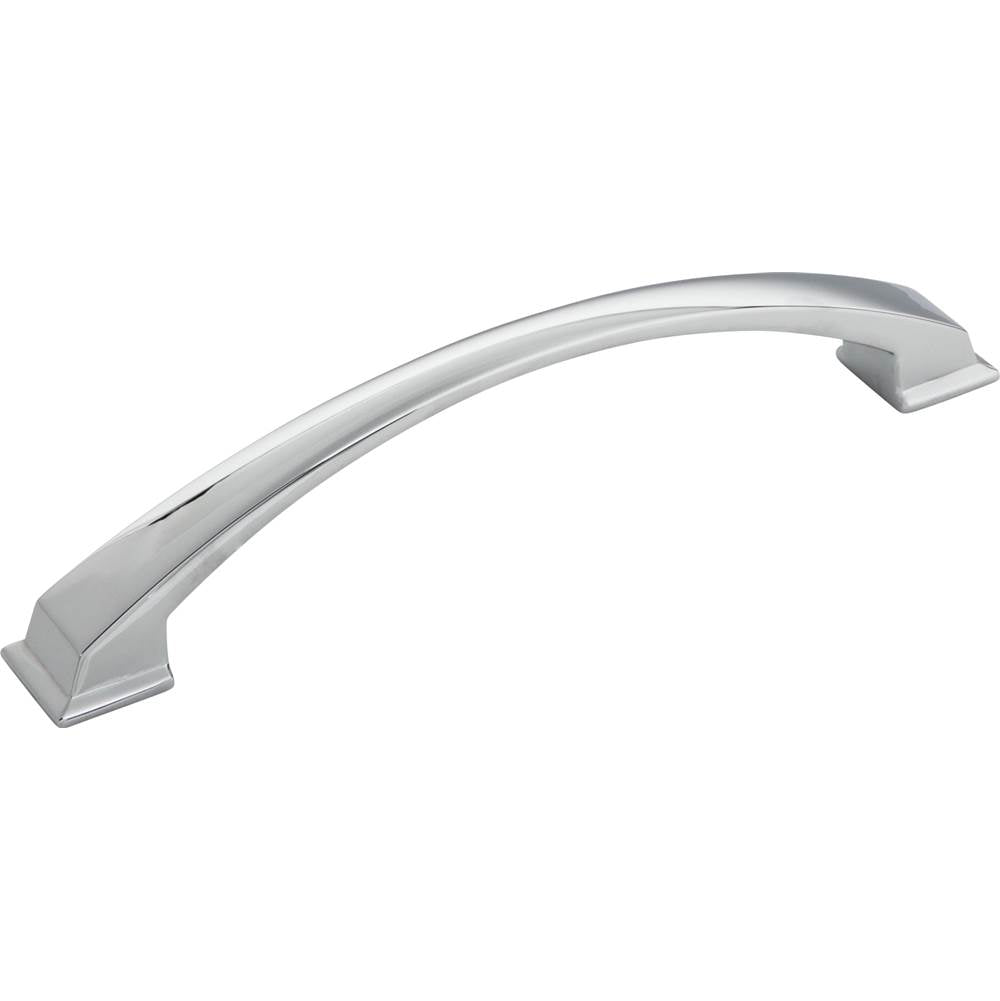Jeffrey Alexander - 160 mm Center-to-Center Polished Chrome Arched Roman Cabinet Pull - Polished Chrome