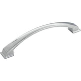 Jeffrey Alexander - 160 mm Center-to-Center Polished Chrome Arched Roman Cabinet Pull - Polished Chrome