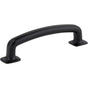 Jeffrey Alexander - 96 mm Center-to-Center Matte Black Belcastel 1 Cabinet Pull - Matte Black
