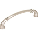 Jeffrey Alexander - 128 mm Center-to-Center Satin Nickel Marie Cabinet Pull - Satin Nickel