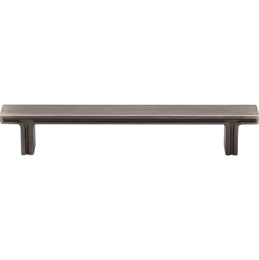 128 mm Center-to-Center Brushed Pewter Square Anwick Cabinet Pull