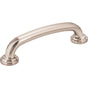 Jeffrey Alexander - 96 mm Center-to-Center Satin Nickel Bremen 1 Cabinet Pull - Satin Nickel