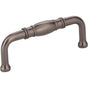 Jeffrey Alexander - 3'' Center-to-Center Brushed Pewter Durham Cabinet Pull - Brushed Pewter