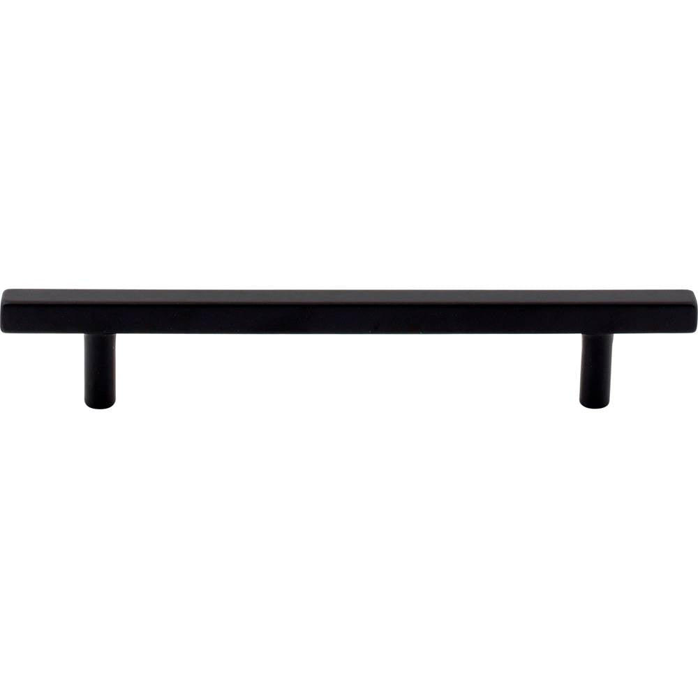 128 mm Center-to-Center Matte Black Square Dominique Cabinet Bar Pull