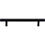 128 mm Center-to-Center Matte Black Square Dominique Cabinet Bar Pull
