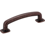 Jeffrey Alexander - 96 mm Center-to-Center Distressed Oil Rubbed Bronze Belcastel 1 Cabinet Pull - Distressed Oil Rubbed Bronze