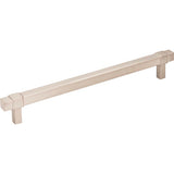 Jeffrey Alexander - 192 mm Center-to-Center Satin Nickel Square Zane Cabinet Pull - Satin Nickel