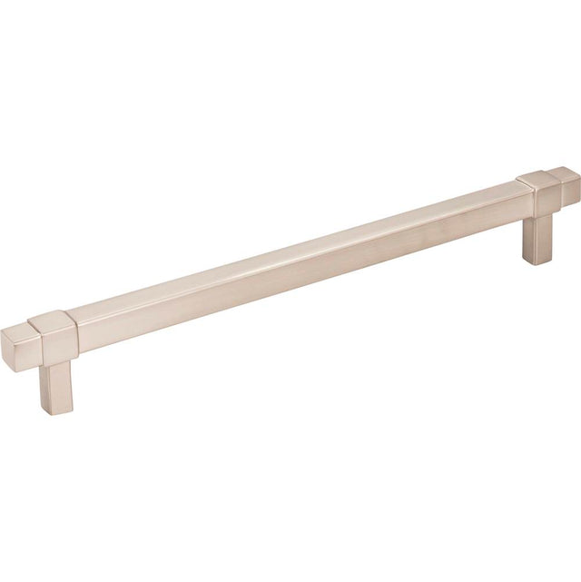 Jeffrey Alexander - 192 mm Center-to-Center Satin Nickel Square Zane Cabinet Pull - Satin Nickel