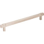 Jeffrey Alexander - 192 mm Center-to-Center Satin Nickel Square Zane Cabinet Pull - Satin Nickel