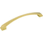 Jeffrey Alexander - 192 mm Center-to-Center Brushed Gold Arched Roman Cabinet Pull - Brushed Gold